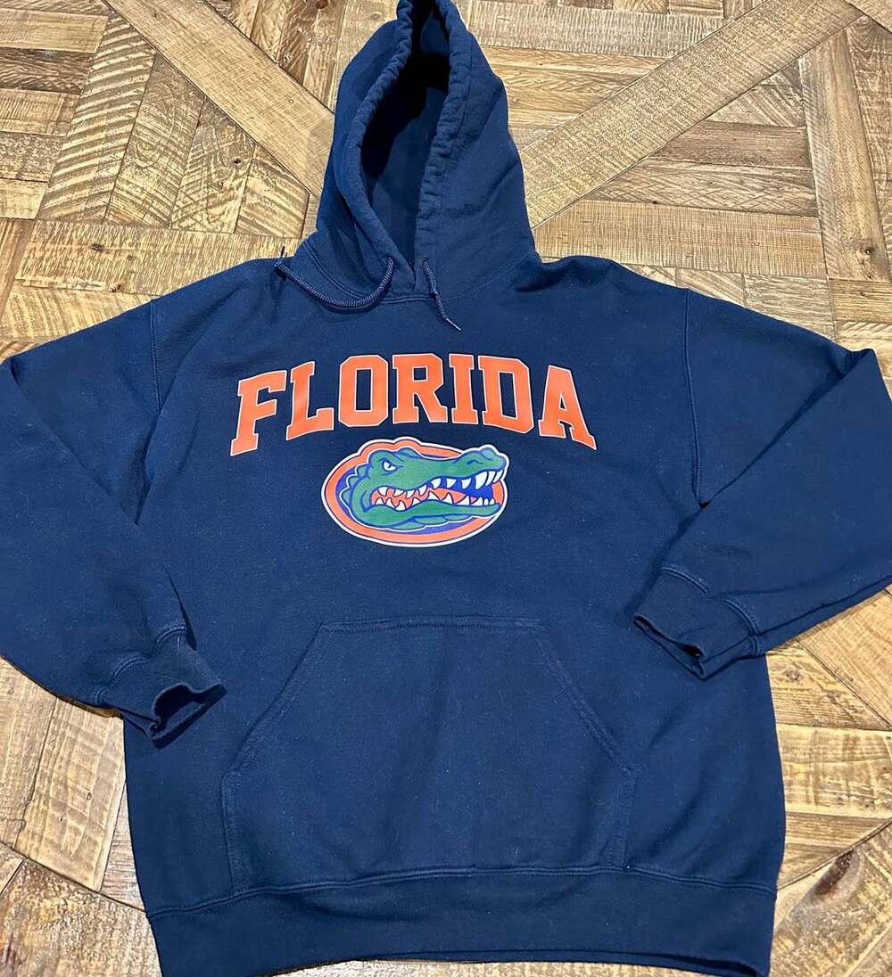 Gildan Florida Gators Heavy Blend Hoodie Blue College Sweatshirt